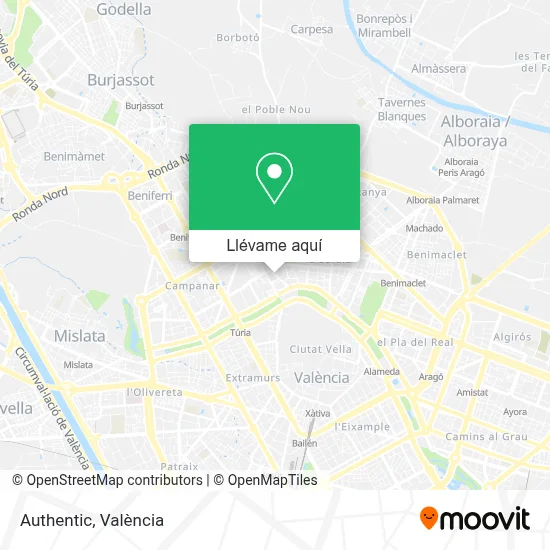 Mapa Authentic