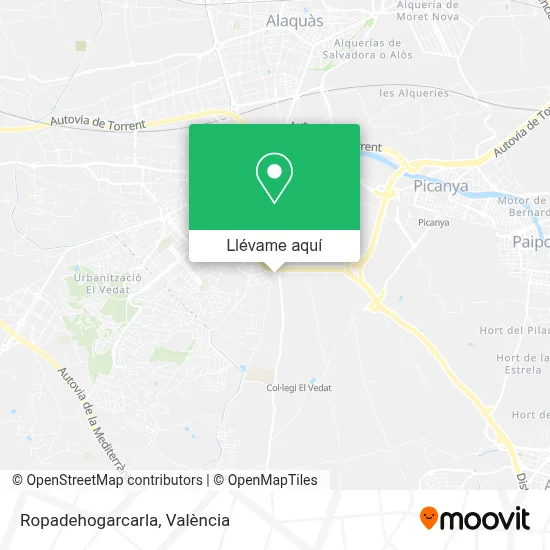 Mapa Ropadehogarcarla