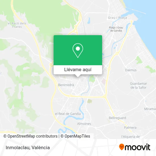 Mapa Inmolaclau