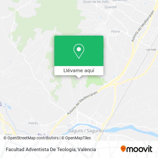 Mapa Facultad Adventista De Teología