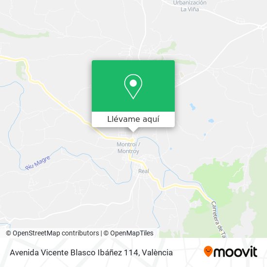 Mapa Avenida Vicente Blasco Ibáñez 114