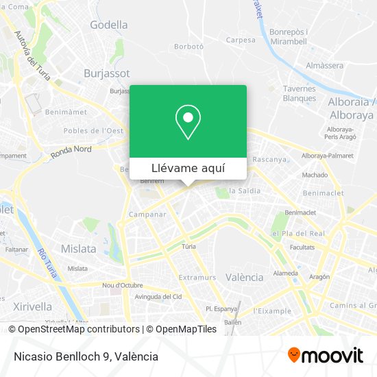 Mapa Nicasio Benlloch 9