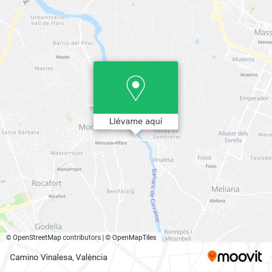 Mapa Camino Vinalesa