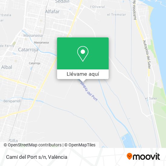 Mapa Camí del Port s/n