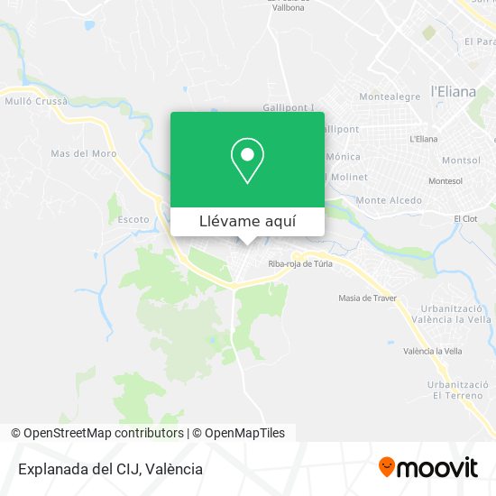 Mapa Explanada del CIJ