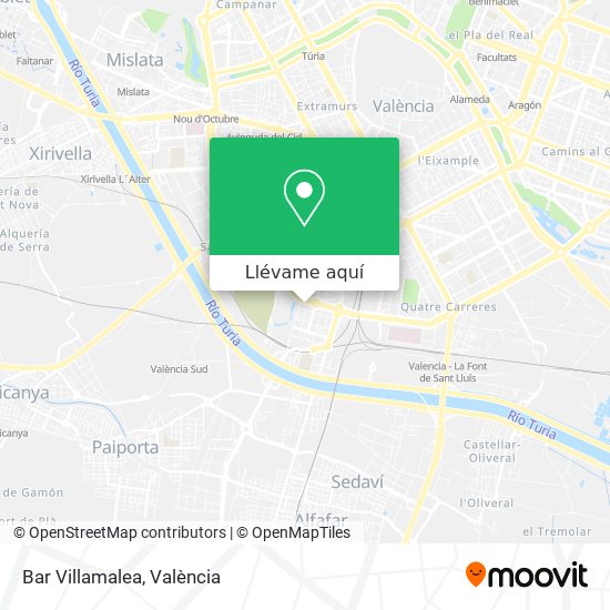 Mapa Bar Villamalea