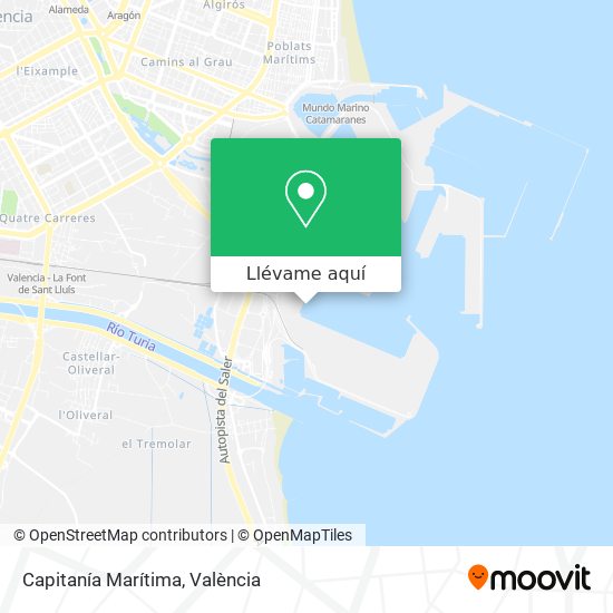 Mapa Capitanía Marítima