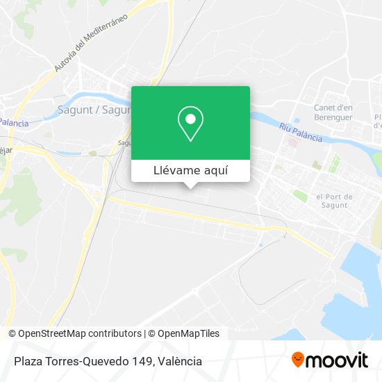 Mapa Plaza Torres-Quevedo 149