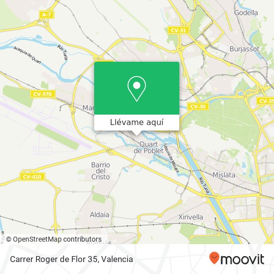 Mapa Carrer Roger de Flor 35