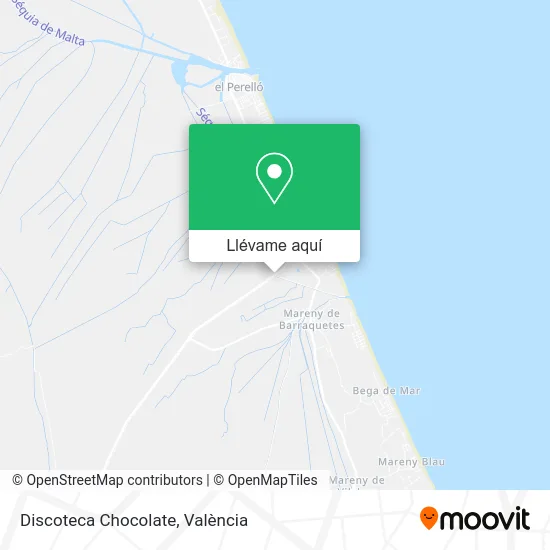 Mapa Discoteca Chocolate