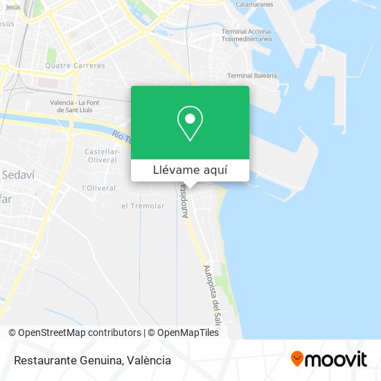 Mapa Restaurante Genuina