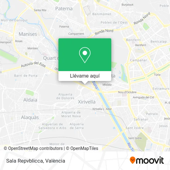 Mapa Sala Repvblicca