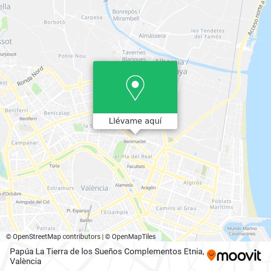 Mapa Papúa La Tierra de los Sueños Complementos Etnia