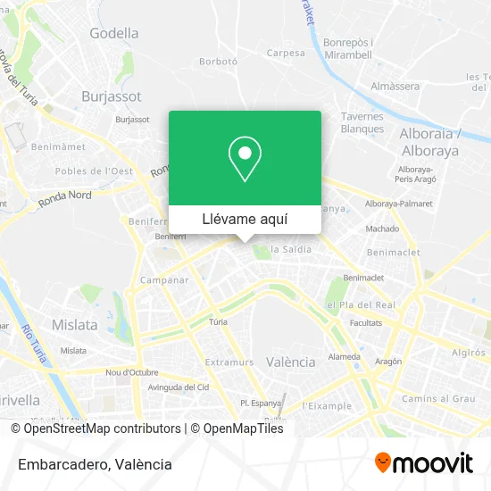 Mapa Embarcadero