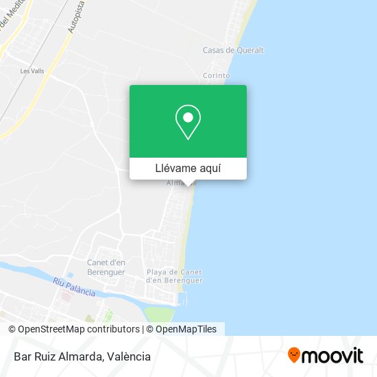 Mapa Bar Ruiz Almarda