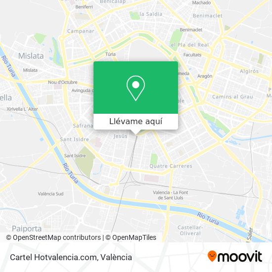 Mapa Cartel Hotvalencia.com