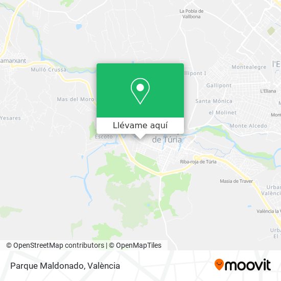 Mapa Parque Maldonado
