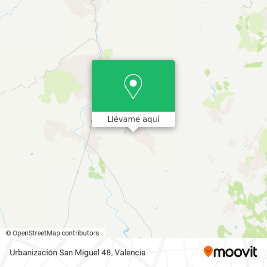 Mapa Urbanización San Miguel 48