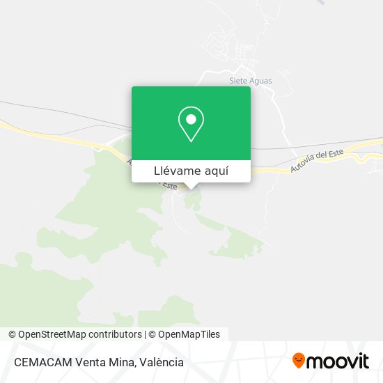 Mapa CEMACAM Venta Mina