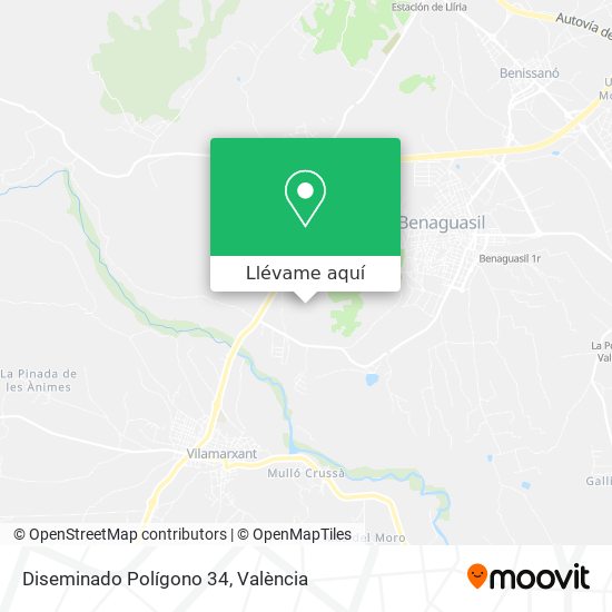 Mapa Diseminado Polígono 34