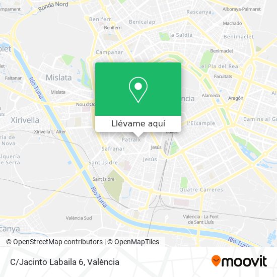 Mapa C/Jacinto Labaila 6