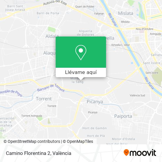 Mapa Camino Florentina 2