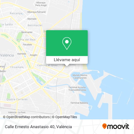 Mapa Calle Ernesto Anastasio 40