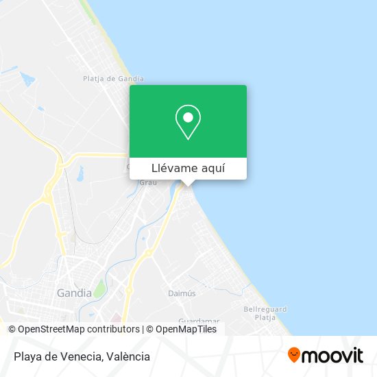 Mapa Playa de Venecia