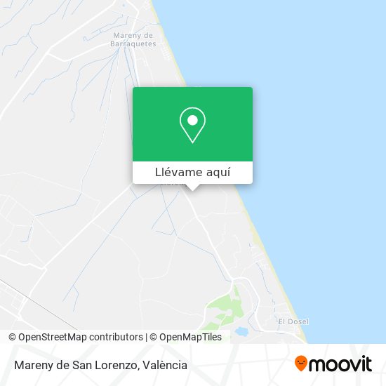 Mapa Mareny de San Lorenzo
