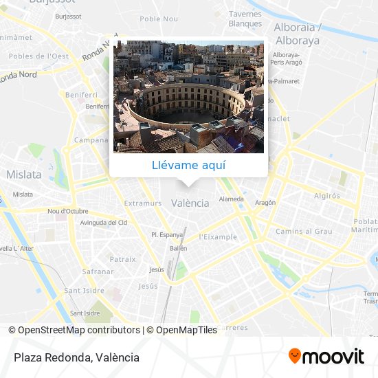Mapa Plaza Redonda