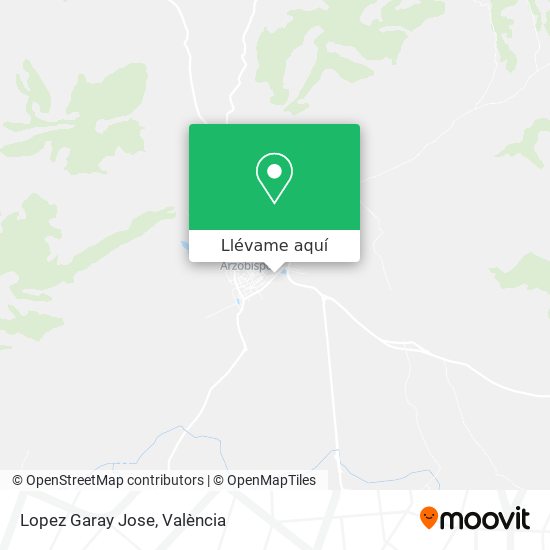 Mapa Lopez Garay Jose