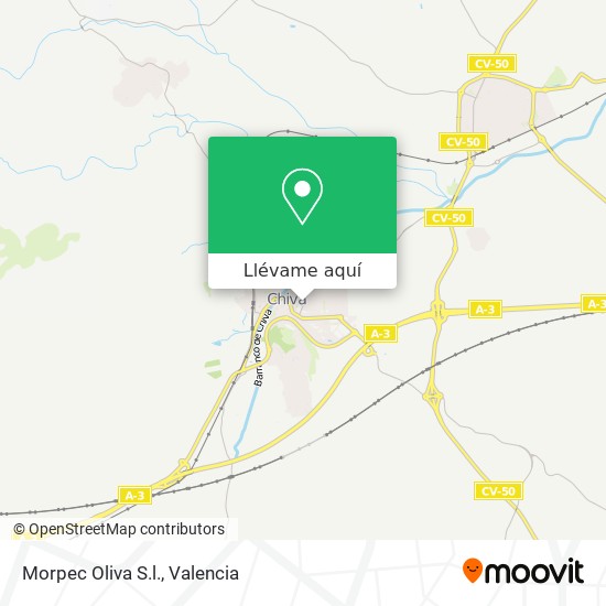 Mapa Morpec Oliva S.l.