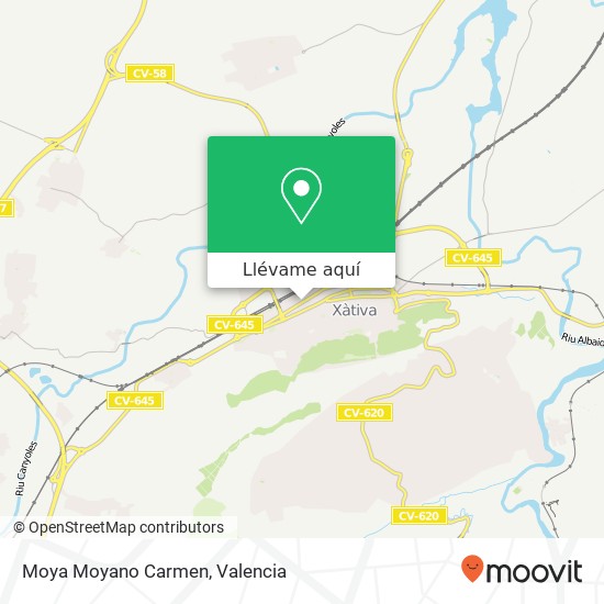 Mapa Moya Moyano Carmen