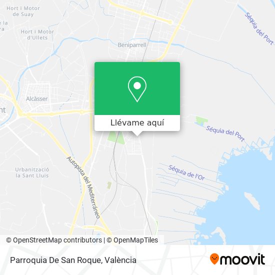 Mapa Parroquia De San Roque