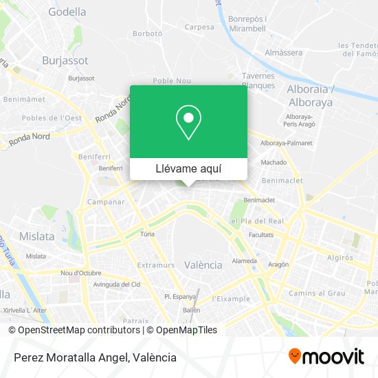 Mapa Perez Moratalla Angel