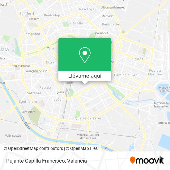 Mapa Pujante Capilla Francisco