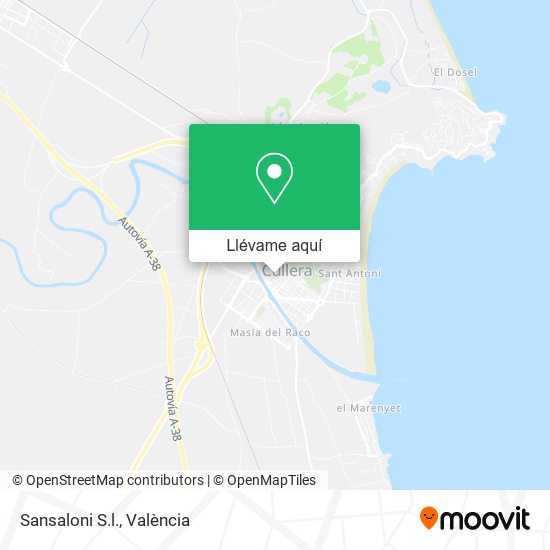 Mapa Sansaloni S.l.