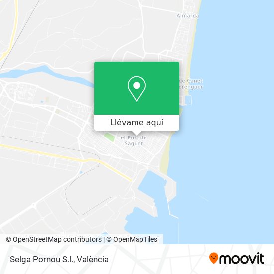 Mapa Selga Pornou S.l.