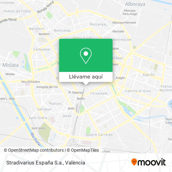 Mapa Stradivarius España S.a.