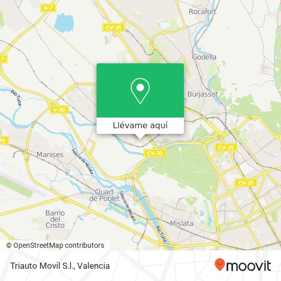 Mapa Triauto Movil S.l.