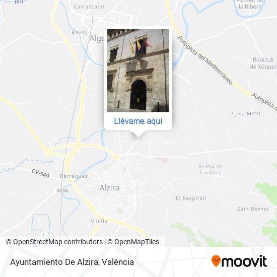¿Cómo llegar a Alzira en Autobús, Tren o Metrovalencia?