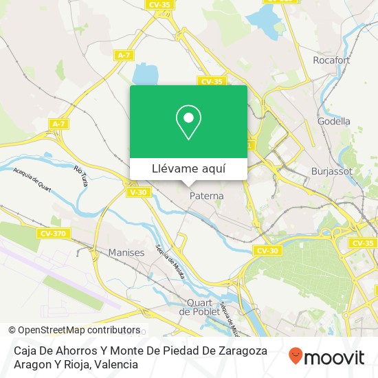 Mapa Caja De Ahorros Y Monte De Piedad De Zaragoza Aragon Y Rioja