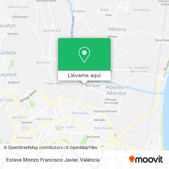 Mapa Esteve Monzo Francisco Javier