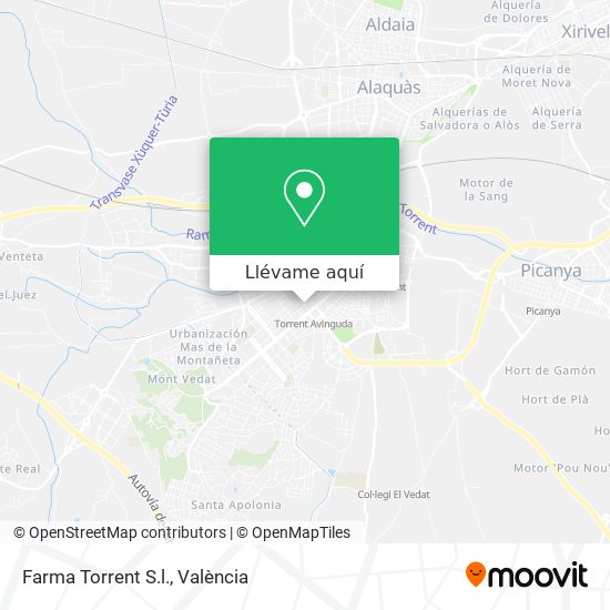 Mapa Farma Torrent S.l.