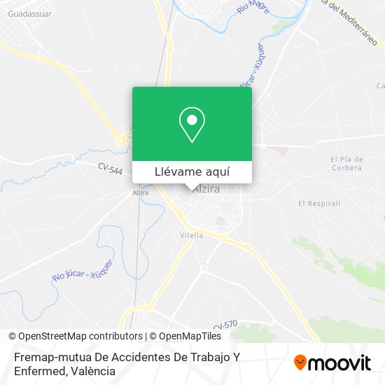 Mapa Fremap-mutua De Accidentes De Trabajo Y Enfermed