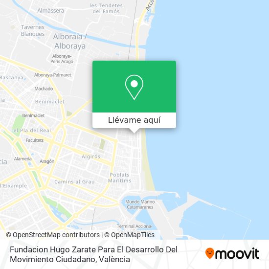 Mapa Fundacion Hugo Zarate Para El Desarrollo Del Movimiento Ciudadano