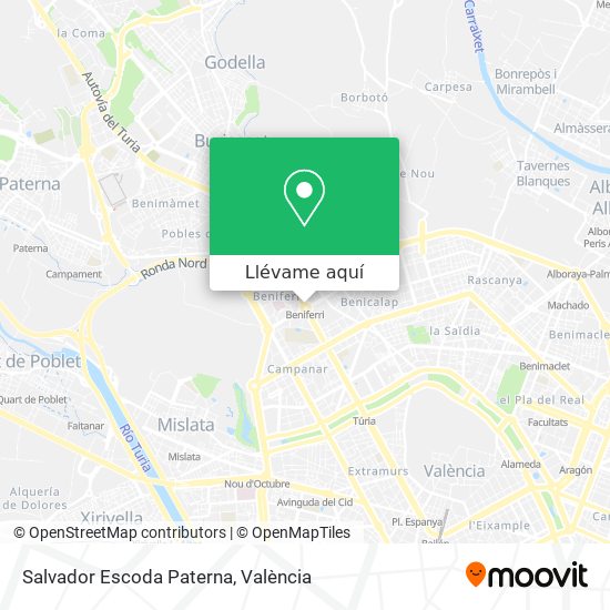 Mapa Salvador Escoda Paterna