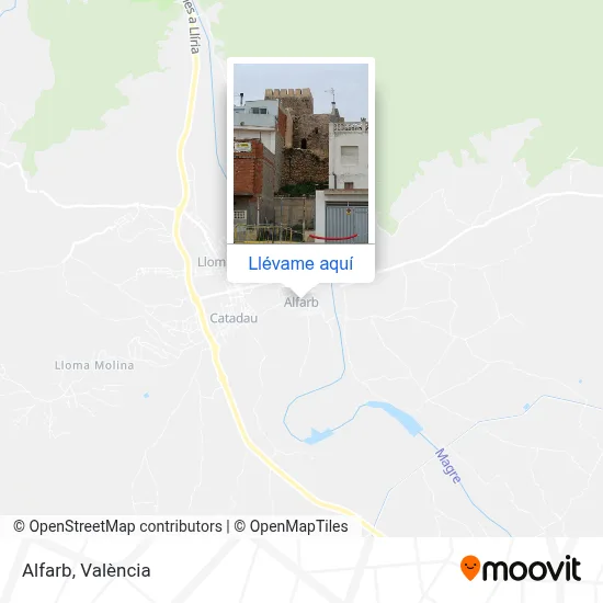 Mapa Alfarb