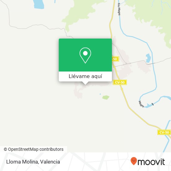 Mapa Lloma Molina