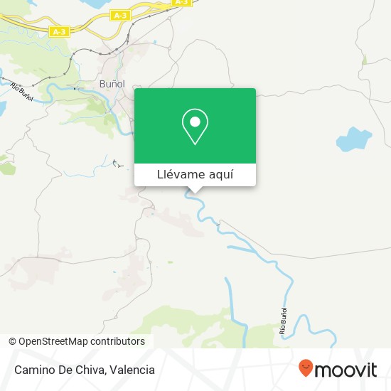 Mapa Camino De Chiva